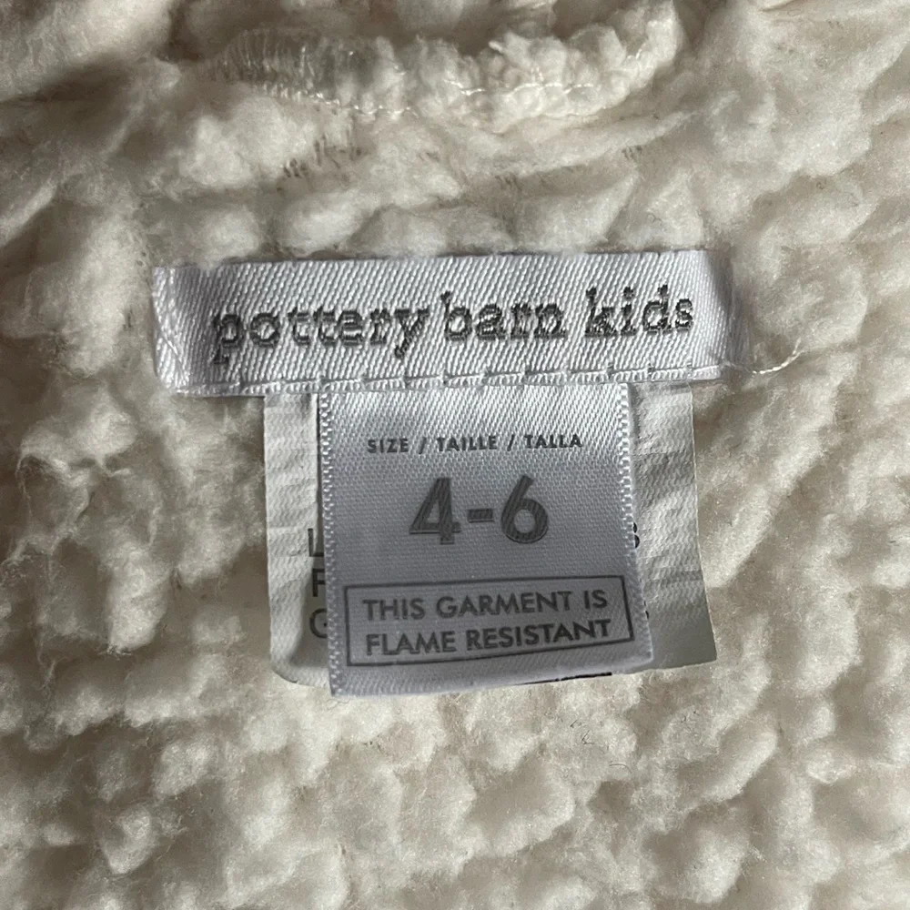 Pottery Barn Kids luxurious cream